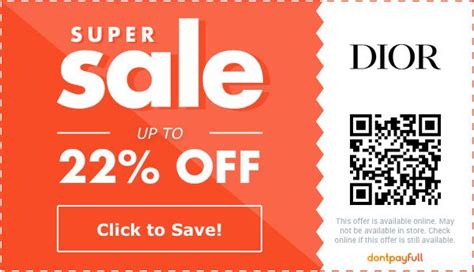 dior promo code australia 2023|dior honey coupon code.